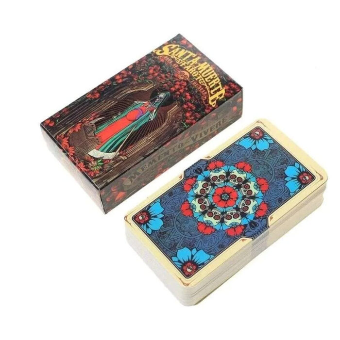 Cartas Tarot Santa Muerte 78 Cartas + Guía Español - Image 2