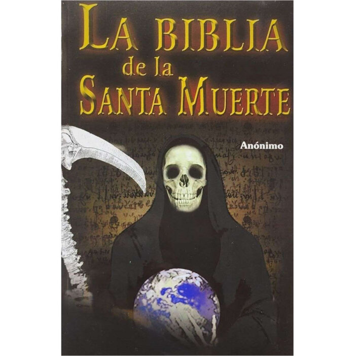 Santa Muerte Ámbar Transparente 15Cm +Libro Sanación Y Salud - Image 5