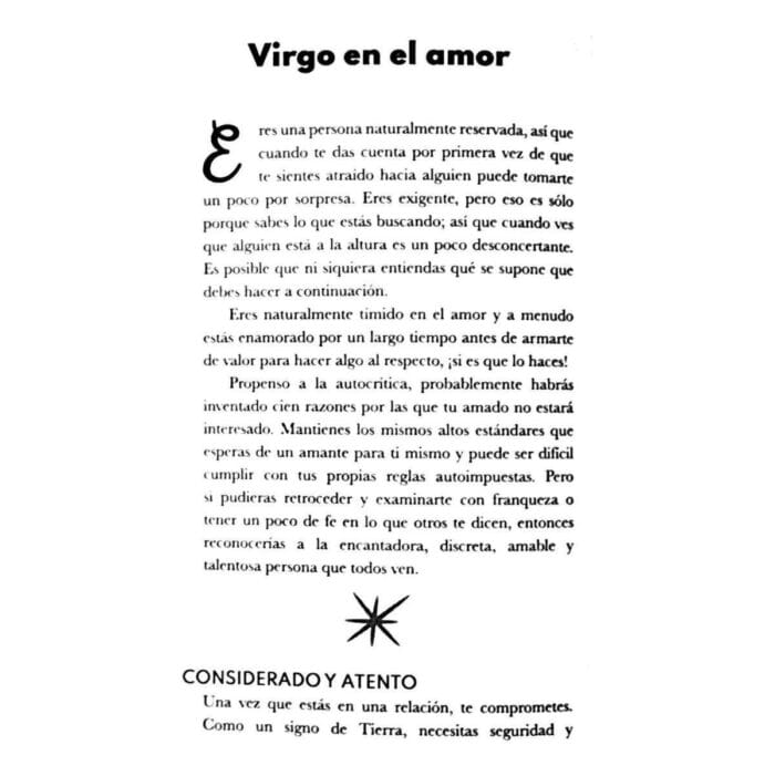 Virgo Signos Zodiacales Libros De Astrología Compatibilidad - Image 8