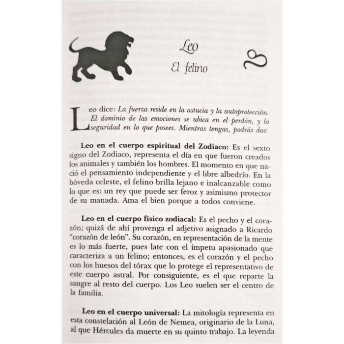 Leo Signos Zodiacales Libros De Astrología Compatibilidad - Image 9