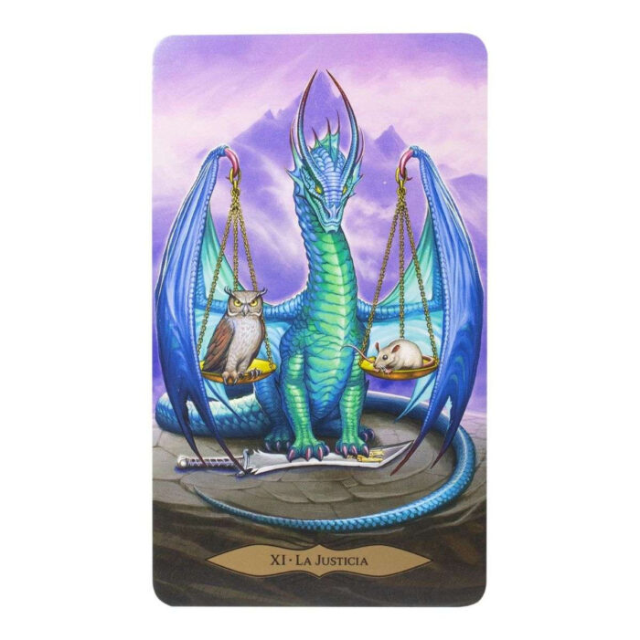 Mazo Cartas Tarot De Dragones Libro Manual Español Original - Image 7