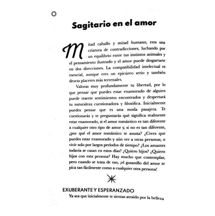 Sagitario Signos Zodiacal Libro De Astrología Compatibilidad - Image 6
