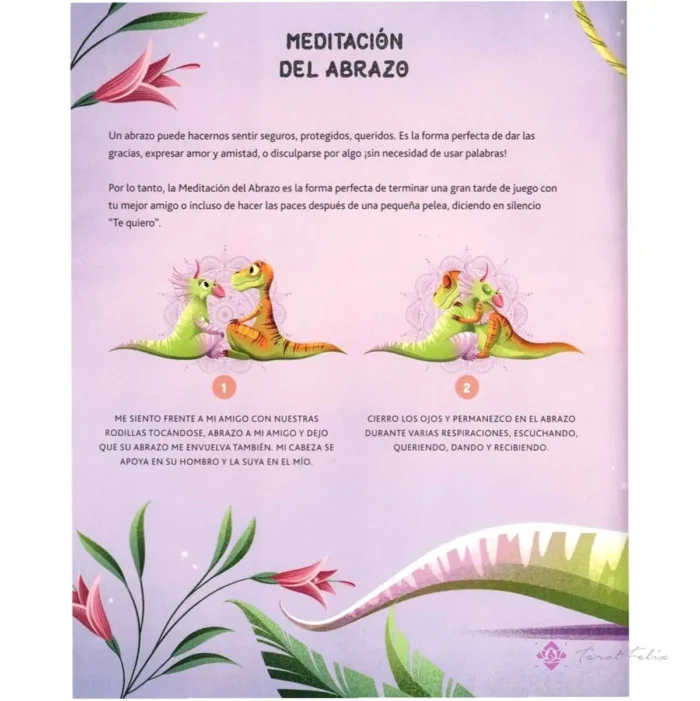 Libro Dino Meditación Yoga Relajación Aprendizaje Para Niños - Image 4