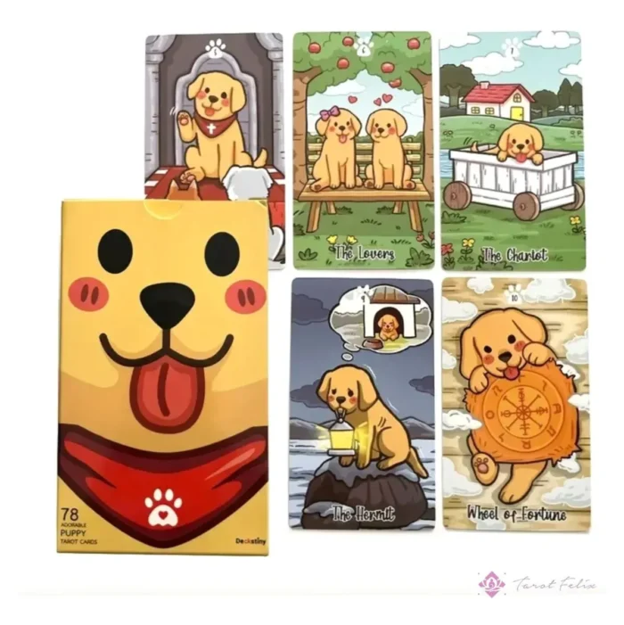 Cartas Tarot Labradorable Perritos (Rider) + Ebook Español - Image 3