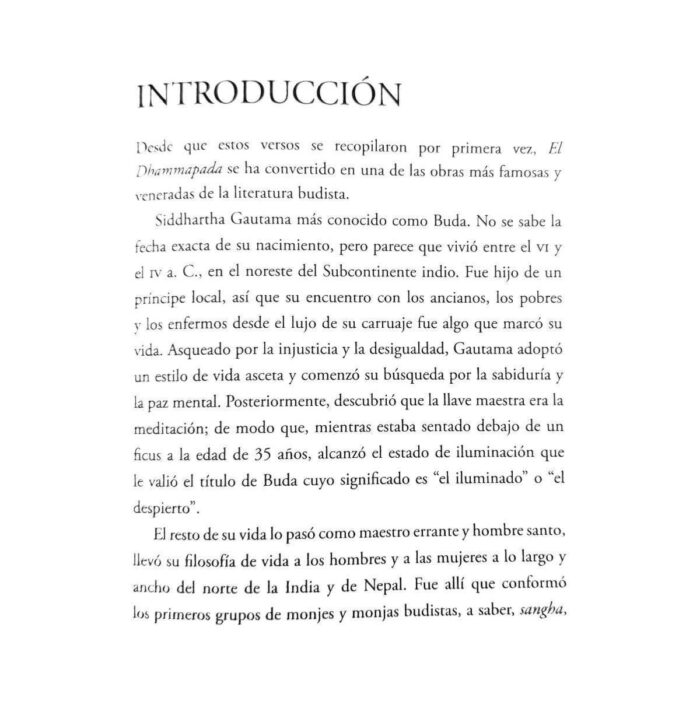 Libro El Dhammapada Las Enseñanzas De Buda Filosofía Hindú - Image 3