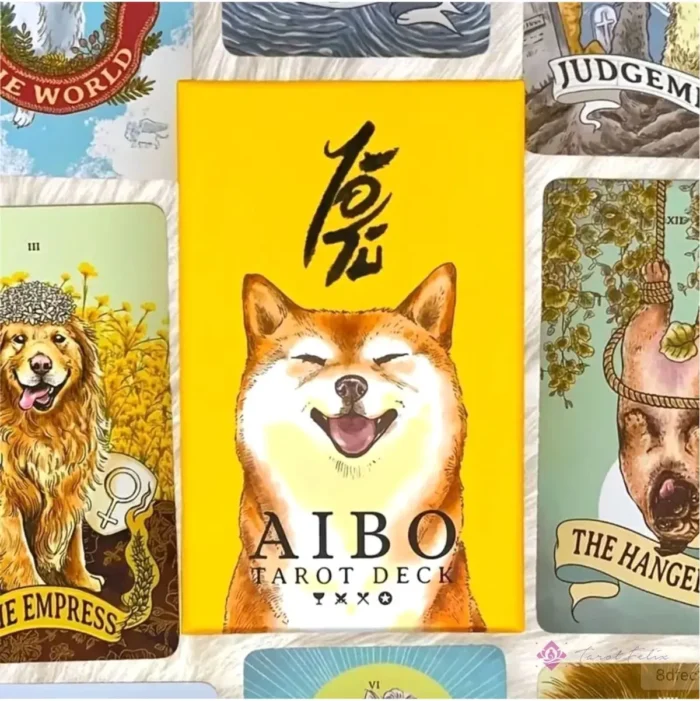 Cartas Tarot Aibo Perros Divertidos Mascota 78 Cartas+Guia - Image 6