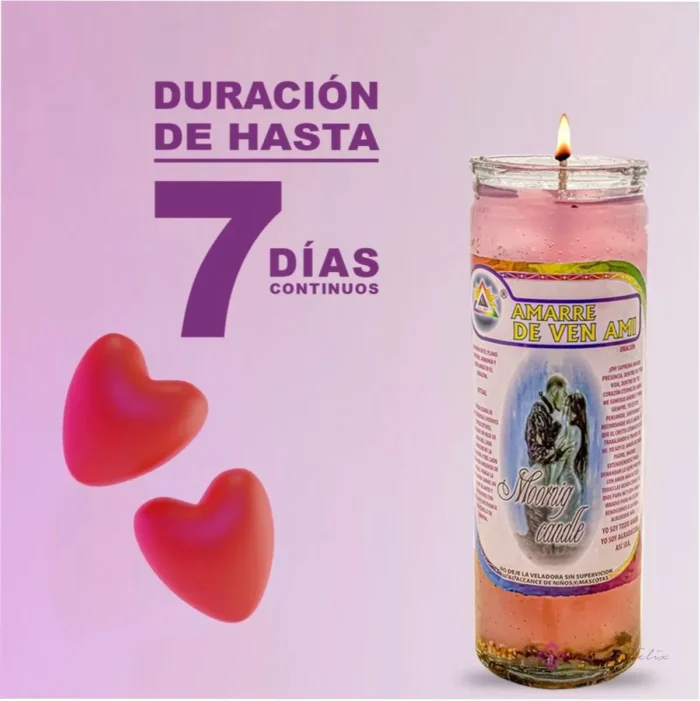 Veladora Gel Amarre Amor, dominio y unión sentimental - Image 5