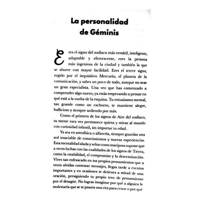 Geminis Signos Zodiacales Libro De Astrología Compatibilidad - Image 5