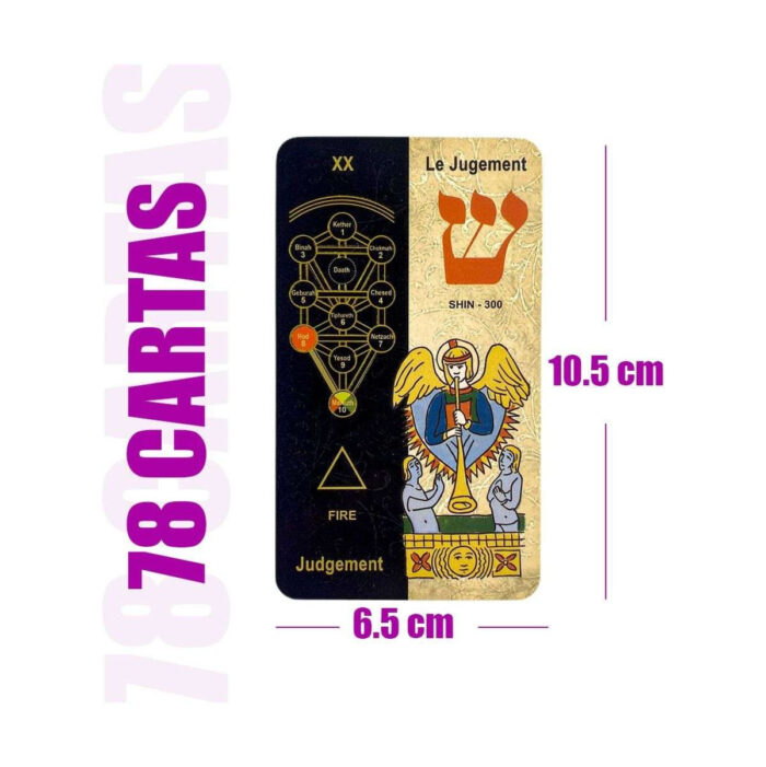 Oraculo Cartas Tarot Kabalistico Tarot Kabbalistic Tarot Cab - Image 2