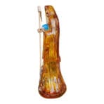 Santa Muerte Ámbar Transparente 30Cm +Libro Sanación Y Salud - Image 2
