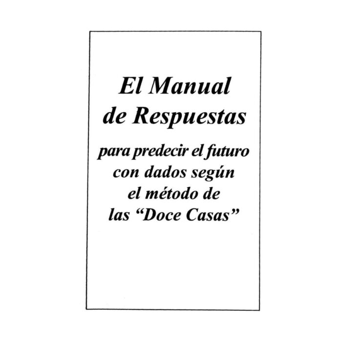 Libro Adivinación Con Dados Oráculo Leer El Futuro - Image 7