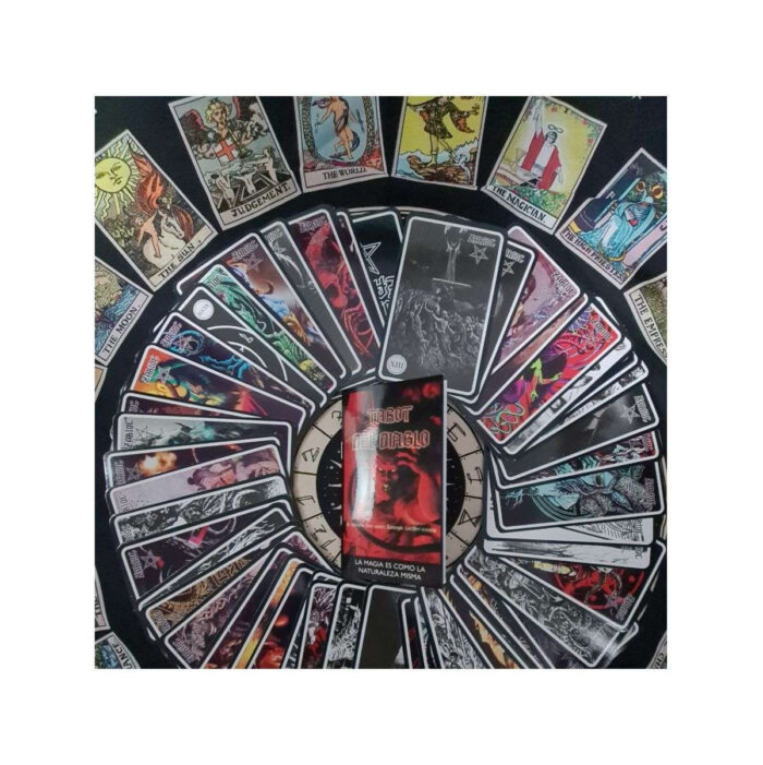 Cartas Tarot Del Diablo 53 Cartas Plastificadas Instructivo - Image 3