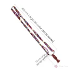Mazo Santa Muerte Roja, amor pasión y protección curado - Image 4