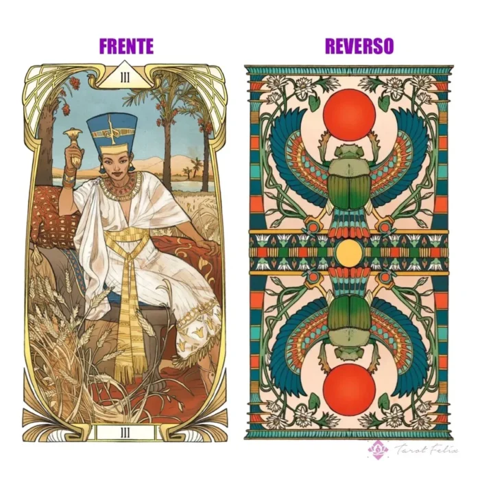 Cartas Tarot Dioses Egipcios Art Nouveau + Pdf Español - Image 7