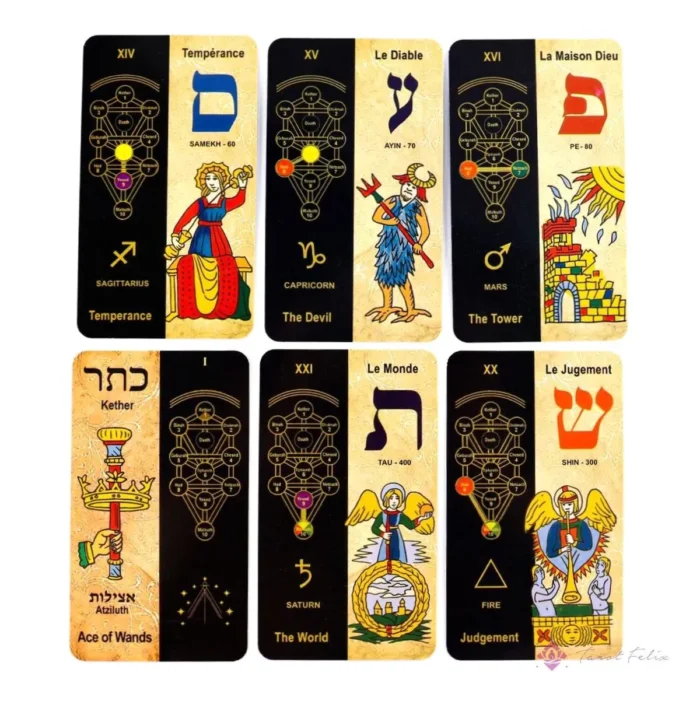 Cartas Tarot Kabalistico Tarot Kabbalistic Tarot Cabalístico - Image 7