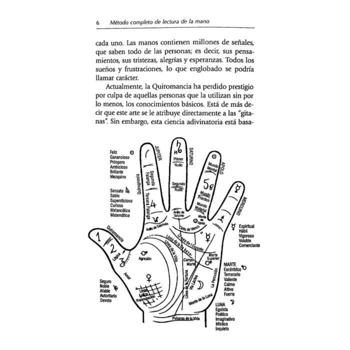 Libro Metodo Completo De La Lectura De La Mano Quiromancia - Image 4