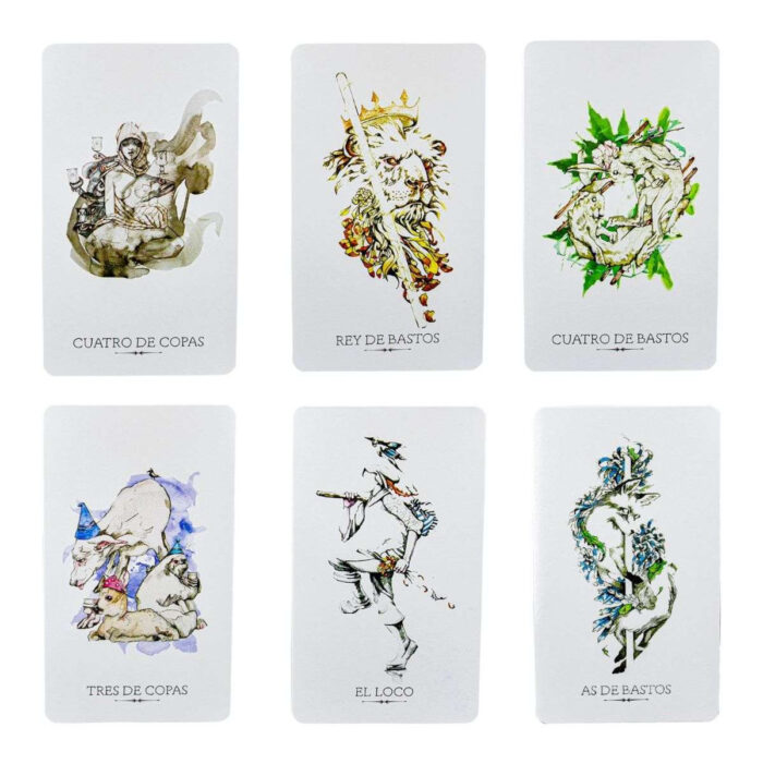 Cartas Tarot Linestrider Español Matiri +guia Artistico Arte - Image 4