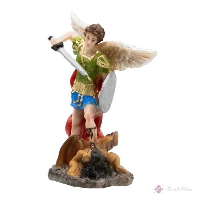 Arcángel Miguel 15 cm, defensor divino en formato compacto - Image 7