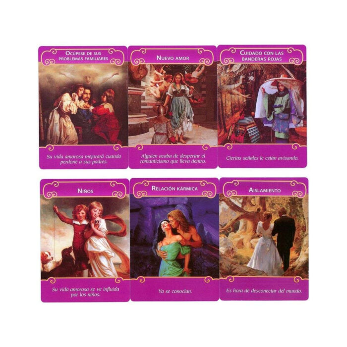 Cartas Tarot Oráculo Los Angeles Del Amor 44 Cartas + Guía - Image 3
