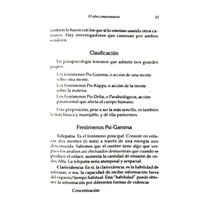 Parapsicología El Otro Conocimiento Estudio Mente Fantasmas - Image 5
