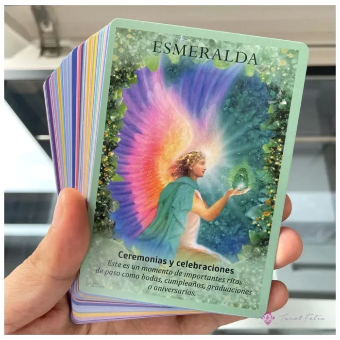 44 Cartas Del Oráculo De Los Angeles De Cristal + Ebook - Image 8