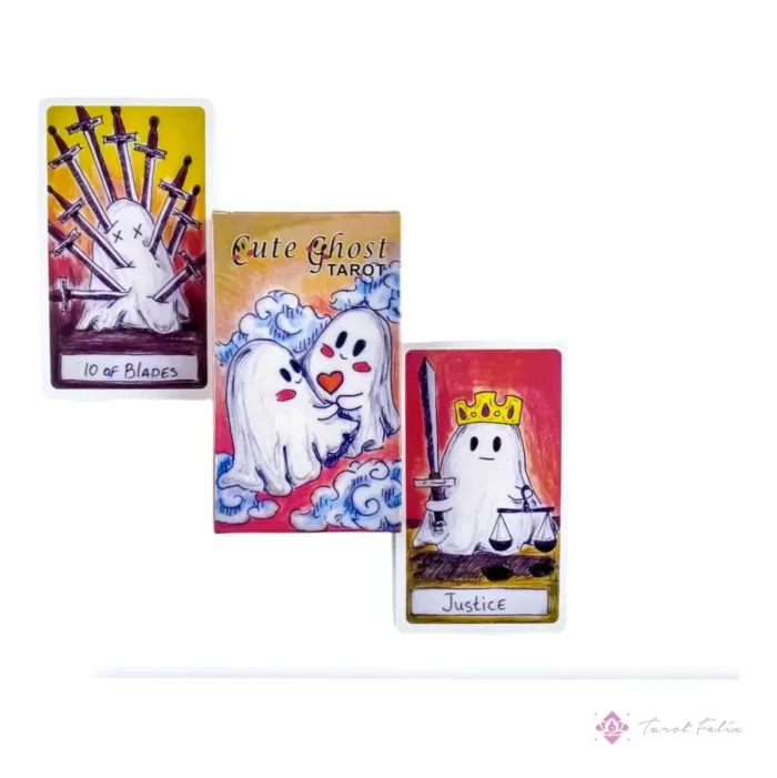 Cartas Tarot Rider De Fantasmitas Cute Ghost + Guía Pdf - Image 6