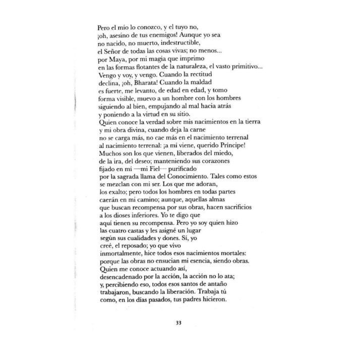 Libro Bhagavad Gita Libro Sagrado De La India Texto Sagrado - Image 8