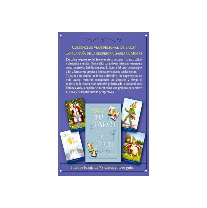 Cartas Tarot Easy Tarot Español Barbara Moore Principiantes - Image 5