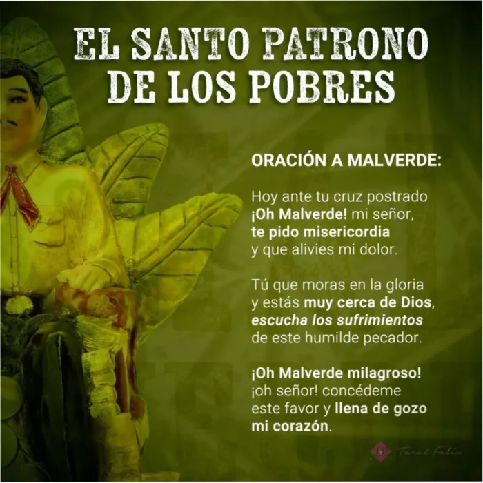 Jesús Malverde 30 cm, figura curada de protección espiritual y justicia popular - Image 7