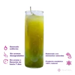 Veladora Gel Santa Muerte, fortuna, abundancia y buena energía - Image 4