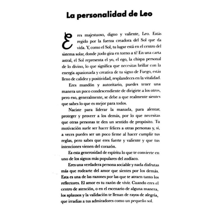 Leo Signos Zodiacales Libros De Astrología Compatibilidad - Image 4
