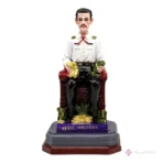 Jesús Malverde Trono Oro 30 cm
