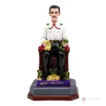 Jesús Malverde Trono Oro 30 cm