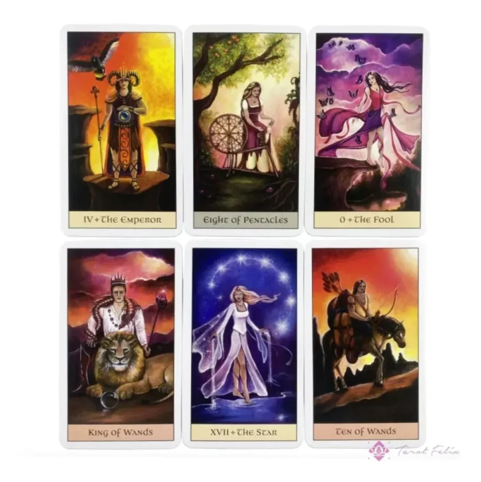 Tarot Crystal Visions Visiones De Cristal 78 Cartas+Ebook - Image 3