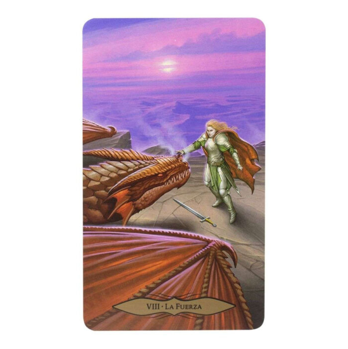 Mazo Cartas Tarot De Dragones Libro Manual Español Original - Image 4