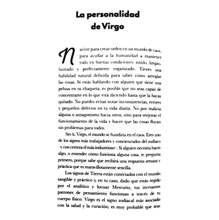Virgo Signos Zodiacales Libros De Astrología Compatibilidad - Image 4