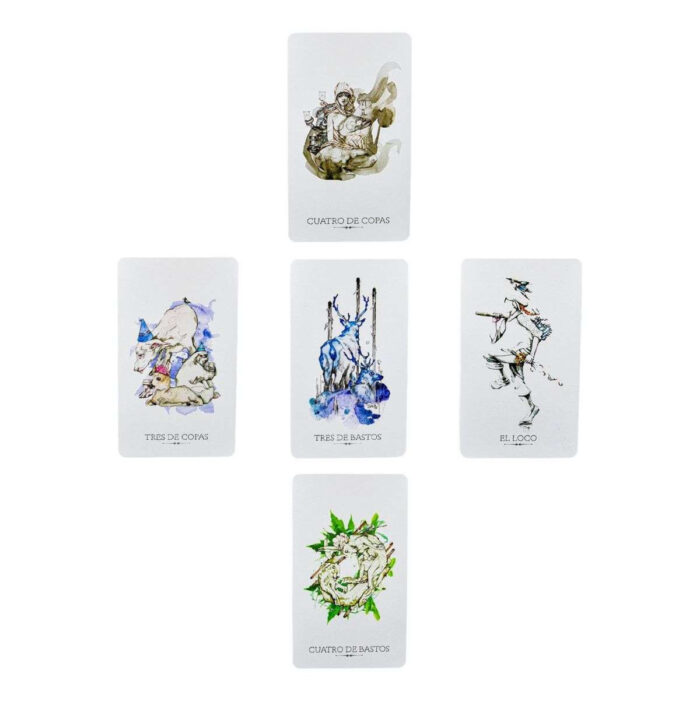 Cartas Tarot Linestrider Español Matiri +guia Artistico Arte - Image 5