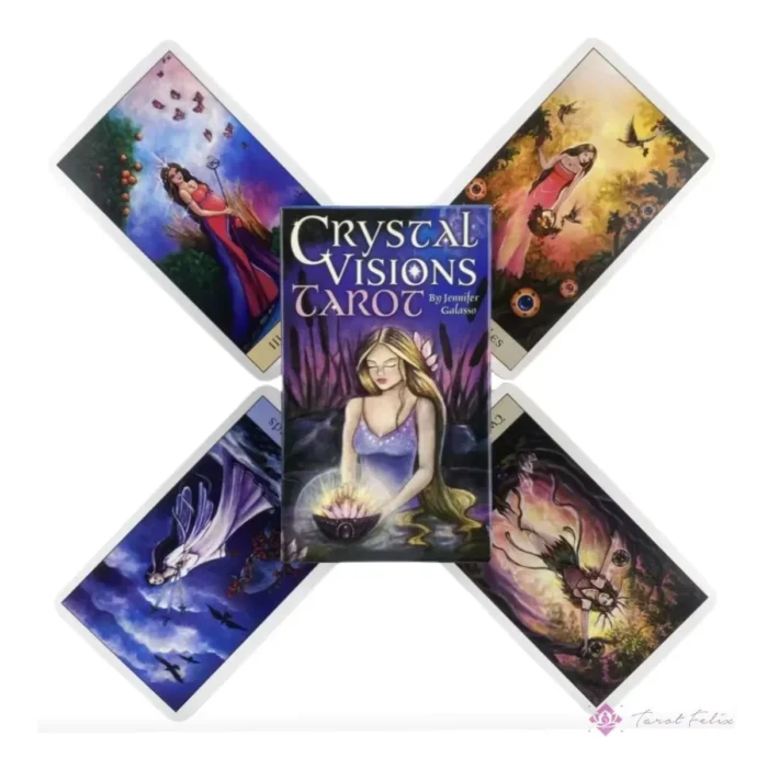 Tarot Crystal Visions Visiones De Cristal 78 Cartas+Ebook - Image 4