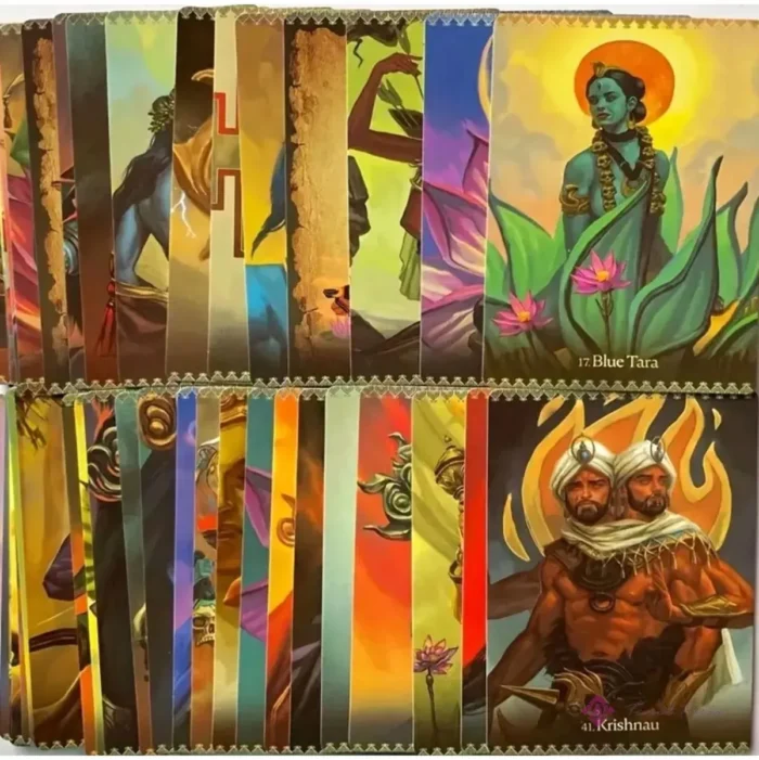 Cartas Tarot Oráculo Diosa Kali Adivinación Hindu + Guía Esp - Image 8