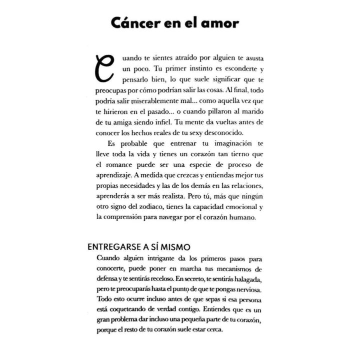 Cáncer Signos Zodiacal Libro De Astrología Compatibilidad - Image 8