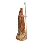 Santa Muerte Ámbar Transparente 15Cm +Libro Sanación Y Salud - Image 4
