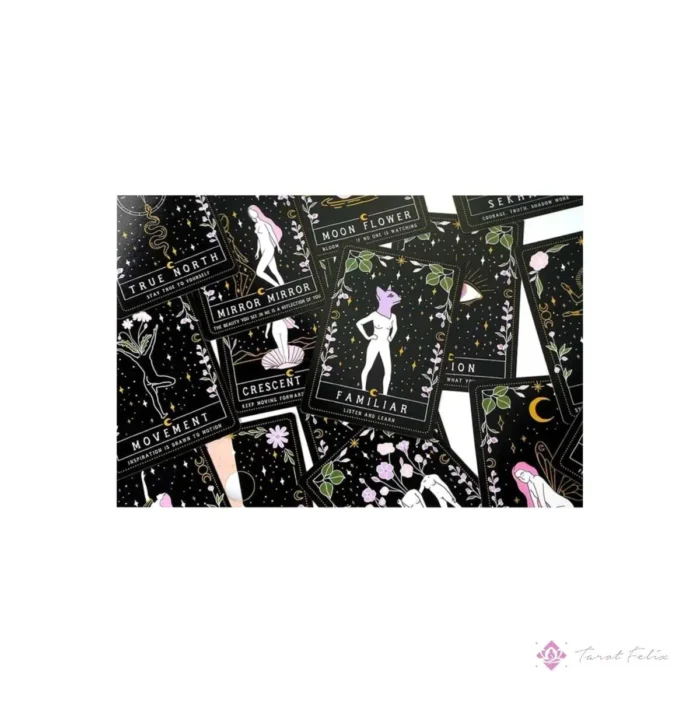 Oraculo Tarot Juvenil Moon Witches Brujas Lunares 42 Cartas - Image 6