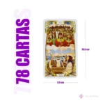 Cartas Tarot Dioses Egipcios Art Nouveau + Pdf Español - Image 6