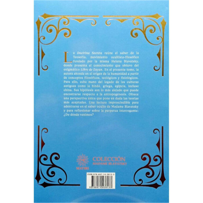 La Doctrina Secreta Vol 1 Helena Blavatsky Gnosticismo Vol I - Image 10
