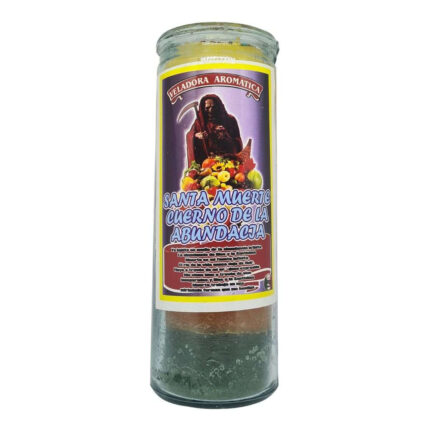 Veladora Santa Muerte Abundancia