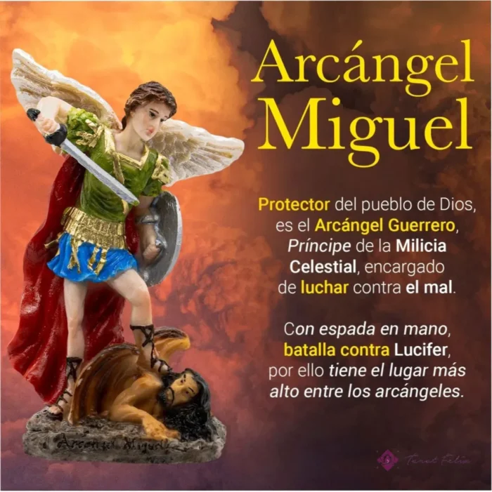 Arcángel Miguel 15 cm, defensor divino en formato compacto - Image 8
