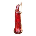 Santa Muerte Roja Transparente 30Cm +Libro Sanación Y Salud - Image 4