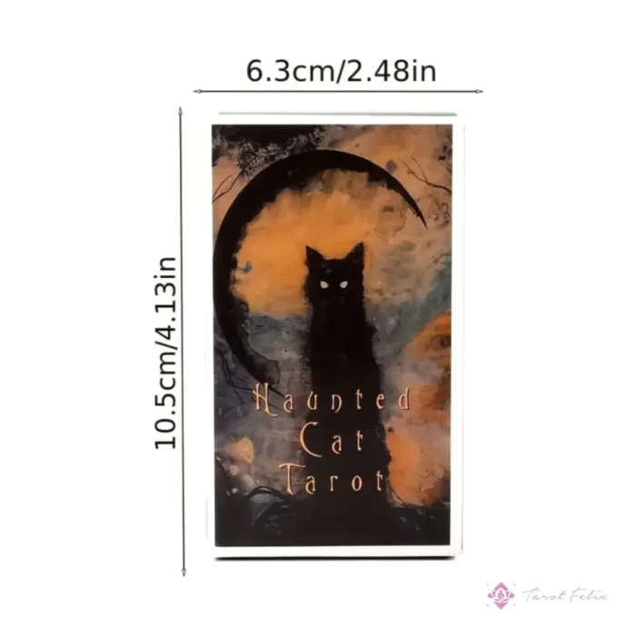 Tarot Haunted Cat Gato Embrujado Oscuro 78 Cartas +Guia - Image 2