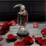 Santa Muerte Reversible 15 cm, corte y protección energética - Image 5