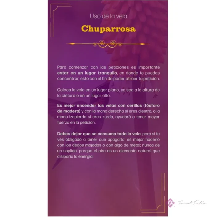Veladora Gel Chuparrosa, amor, fertilidad y atracción - Image 8